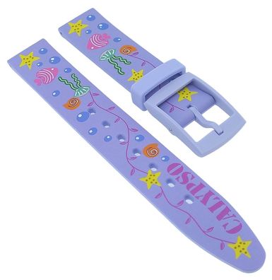 Calypso Kinder K5782 Uhrenarmband 14mm lila Kunststoff • K5782/2