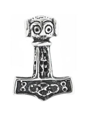 Anhänger Mjölnir, Kleiner Thorshammer aus Silber