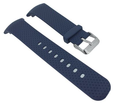 Calypso K5785 Uhrenarmband blau Lochmuster Kunststoff K5785/3