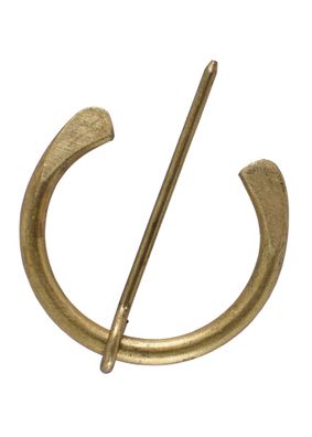 Ringfibel aus Messing