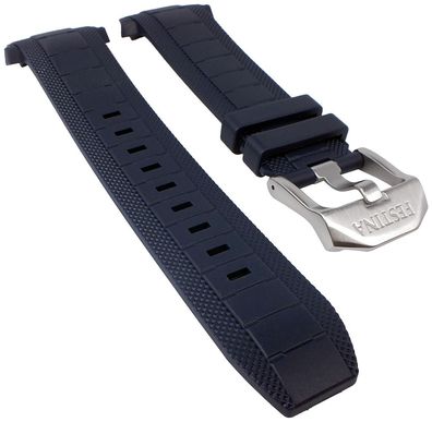 Festina Uhrenarmband | Kautschuk dunkelblau mit Struktur F16970 F16971
