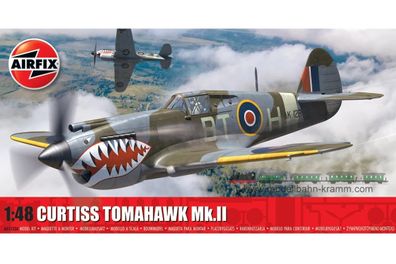 Airfix Curtiss Tomahawk Mk. II in 1:48 1605133 Airfix A05133A Bausatz