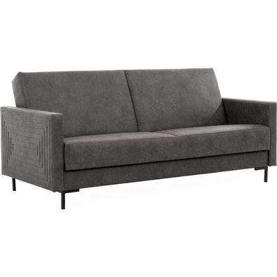 Sofa SELVA B manila dark grey schwarz