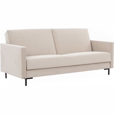 Sofa SELVA B madone 17031 schwarz