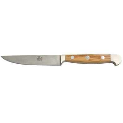 Güde Porterhouse Steakmesser 12 cm Fleischmesser geschmiedet mit Olivenholzgriff