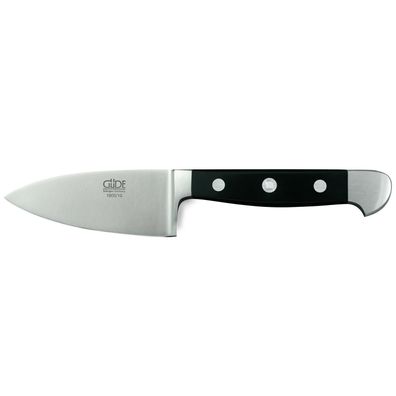 Güde Käsemesser 10cm Hartkäse handgeschmiedet Käseschneider Parmesanmesser Alpha