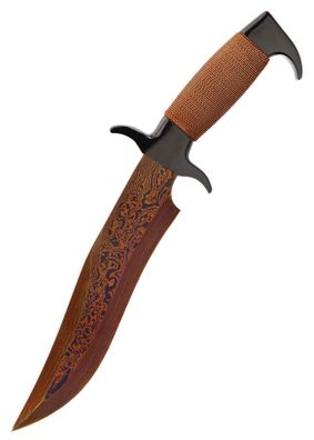 Gil Hibben - Hellfyre Highlander Bowiemesser mit Scheide