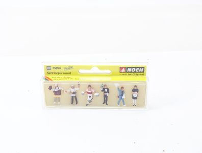 Noch H0 15070 Figuren-Set Servicepersonal 6-tlg