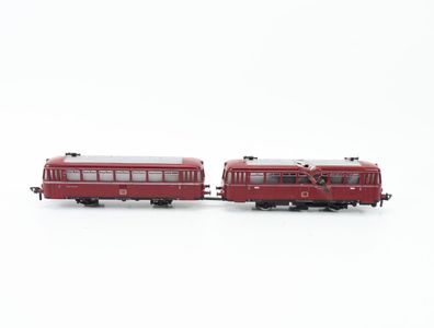 Fleischmann H0 4400 Schienenbus-Set 2-tlg. mit Beiwagen BR VT 98 9732 80 DB