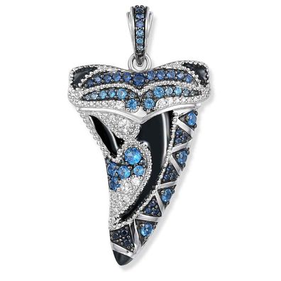 Seinerzeit Schmuck Anhänger Mako Haifischzahn 925 Silber SZA-3990-429