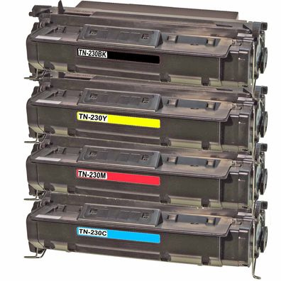 Kompatibel Brother HL-3075CW Toner Set TN-230 BCMY Sparset