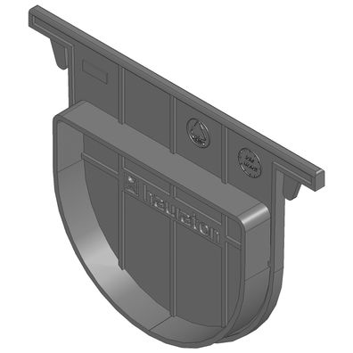 Hauraton Recyfix Stirnwand geschlossen 5x150x108mm für Rinnenanfang/Rinnenende