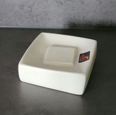 Spirella Seifenschale Seifenablage Twist White/ Weiß Steingut. Soap dish