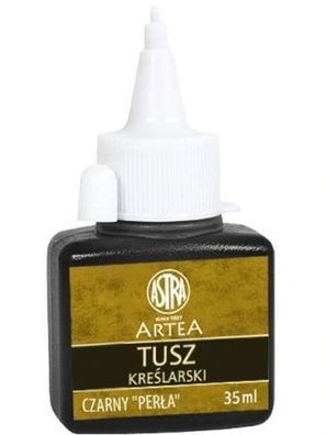 Kénstler-Tinte Schwarz 35ml â?? Premium Zeichentinte fér präzise und langanhaltende R