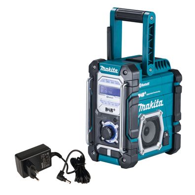 Makita DMR112 Akku-Baustellenradio 7,2-18 V mit DAB+ u. Bluetooth, ohne Akku