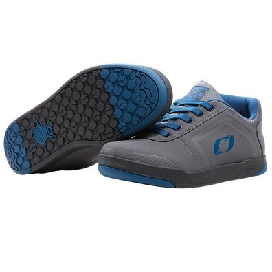 O'NEAL Bike Schuh Pinned Pro Flat Pedal Gray/Blue