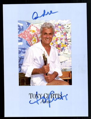 Tony Curtis 1925-2010 u.a. Die 2 Original Signiert + G 42463