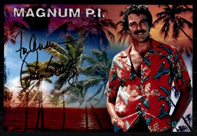 Tom Selleck u.a. Magnun FOTO Original Signiert + G 42477