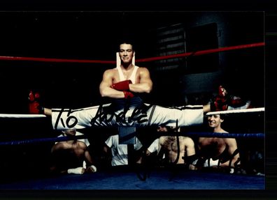 Jean Claude van Damme u.a. Bloodsport FOTO Original Signiert + G 42465