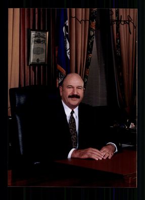 Mike Forster Gouverneur von Louisiana 1996-2004 Original Signiert + G 42227