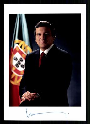 Jose Manuel Barroso Präsident der Eu Kommission 2004-14 Orig Signiert + G 42233