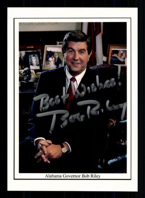 Bob Riley Gouverneur von Alabama Original Signiert + G 42243