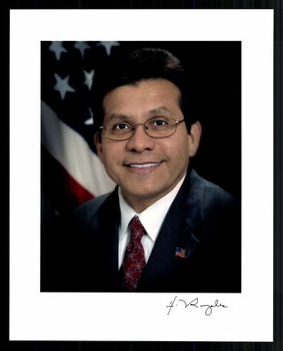 Alberto R. Gonzales Justizminister USA 2005-07 Original Signiert + G 42249