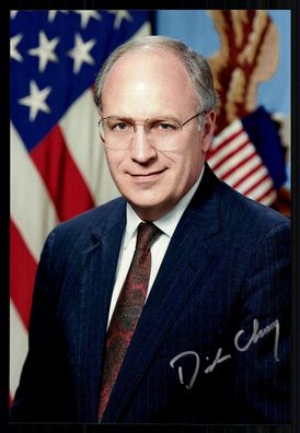 Dick Cheney US-Vizepräsident 2001-2009 Original Signiert + G 42512