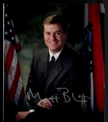 Matt Blunt Gouverneur von Missouri 2005-09 Original Signiert + G 42250
