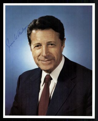 Caspar Weinberger 1917-2006 Verteidigungsminister USA 1981-1987 + G 42251