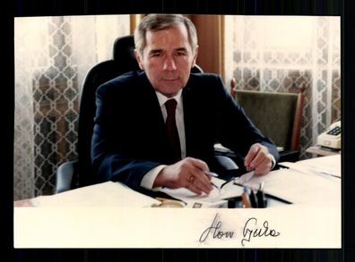 Gyula Horn 1932-2013 Ministerpräsident von Ungarn 1994-98 Signiert + G 42277