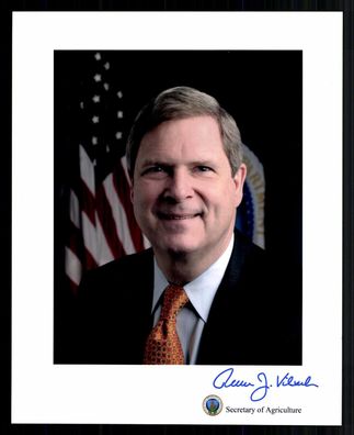 Tom Vilsack Gouverneur Iowa 1999-2007 Original Signiert + G 42255