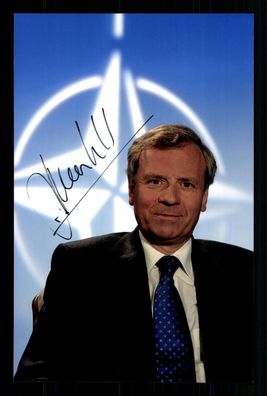 Jaap de Hoop Scheffer Nato Generalsekretär 2004-2009 Original Signiert + G 42276