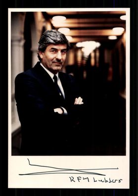 Ruud Lubbers 1939-2018 Ministerpräsident Niederlande 1982-94 Signiert + G 42293