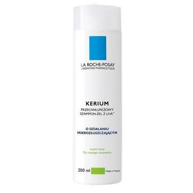 La Roche-Posay Kerium Anti-Schuppen-Shampoo fettige Schuppen 200ml