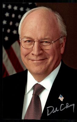 Dick Cheney US-Vizepräsident 2001-2009 Original Signiert + G 42513