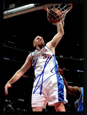 Chris Kaman Basketballspieler NBA Original Signiert + G 42709