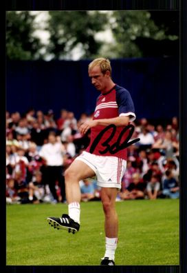 super AK Foto Mario Basler Bayern München 97-98(1) Orig. Signiert