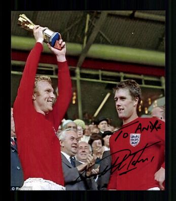 Geoff Hurst England Weltmeister 1966 Original Signiert + A 236873