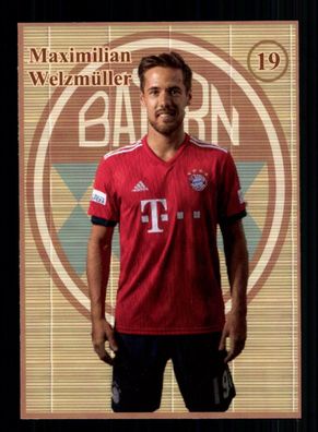 Maximilian Welzmüller Autogrammkarte Bayern München II 2018-19