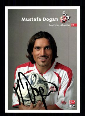 Mustafa Dogan Autogrammkarte 1 FC Köln 2003/04 1. Karte Original Sign + A 63736