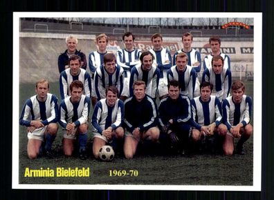 Arminia Bielefeld Mannschaftskarte 1969-70