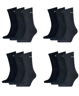 Puma Sportsocken Regular Crew Socken Sport 12-Pack denim