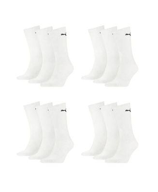 Puma Sportsocken Regular Crew Socken Sport 12-Pack weiß 2.0