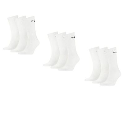 Puma Sportsocken Regular Crew Socken Sport 9-Pack weiß 2.0