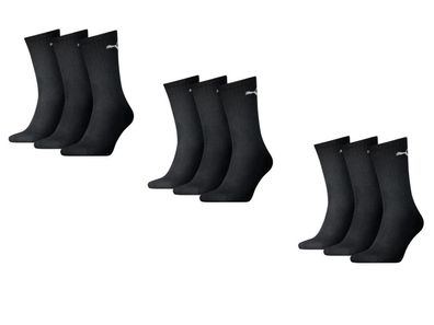 Puma Sportsocken Regular Crew Socken Sport 9-Pack schwarz 2.0