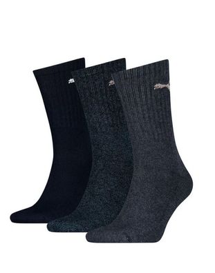 Puma Sportsocken Regular Crew Socken Sport 3-Pack denim 2.0