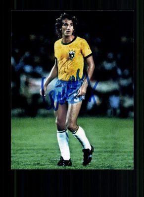 Oscar Nationalspieler Brasilien WM 1978/82/86 Original Signiert + A 236859