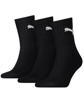 Puma Short Crew Sportsocken 3-Pack schwarz