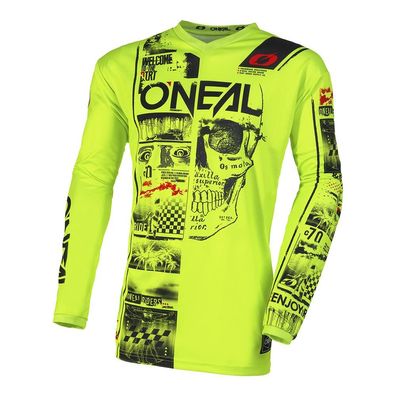 O'NEAL Kids Bike Jersey Element Attack Neon Yellow/Black